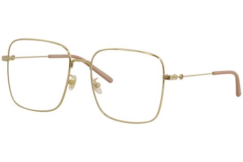 gucci gg0445o women eyeglasses - gold|GG0445O Eyeglasses Frames by Gucci.